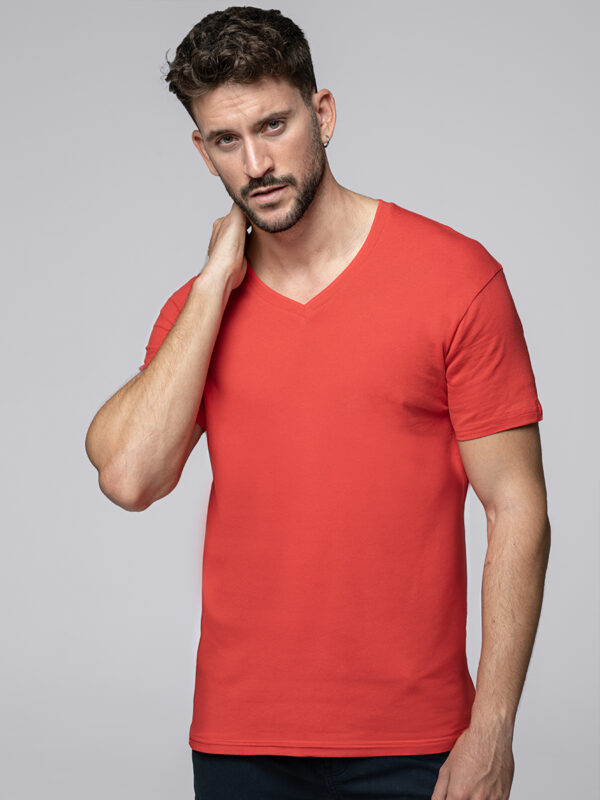 T-shirt uomo manica corta collo a V URBAN