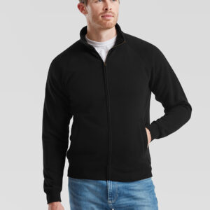 Felpa uomo zip intera premium