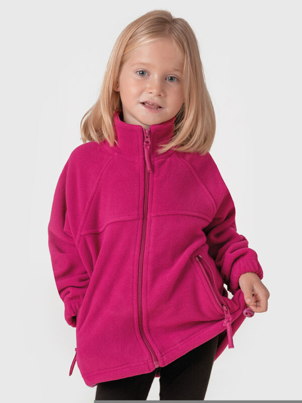 Pile bambino zip intera UNISEX - immagine 2