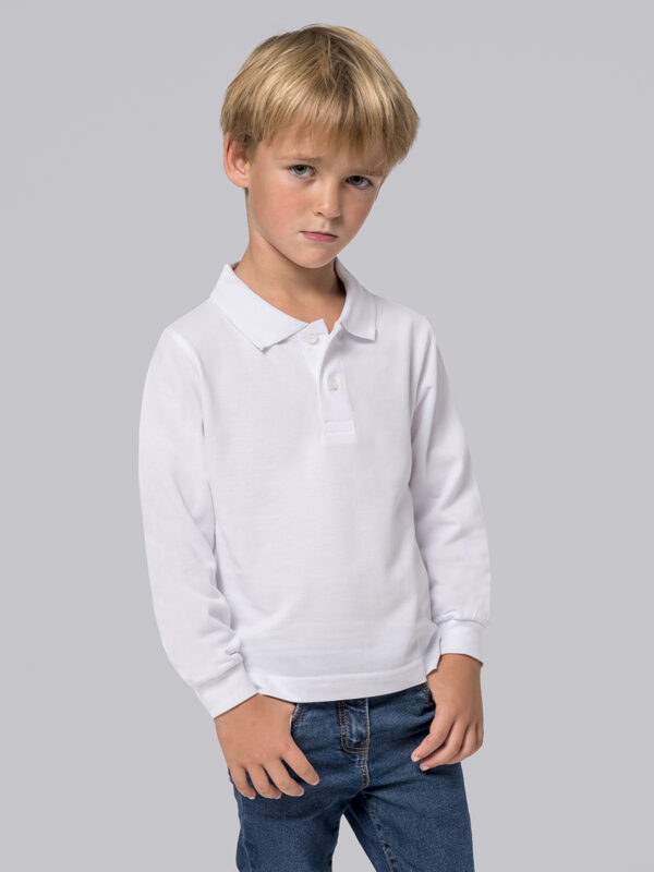 Polo bambino manica lunga REGULAR UNISEX