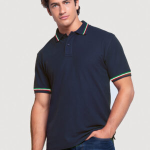 Polo uomo manica corta regular ITALIA