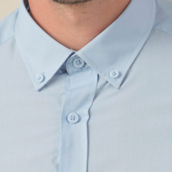 Camicia uomo manica lunga POPELINE - immagine 5