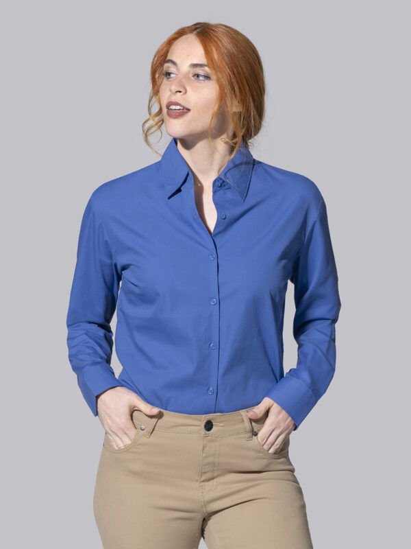 Camicia donna manica lunga OXFORD