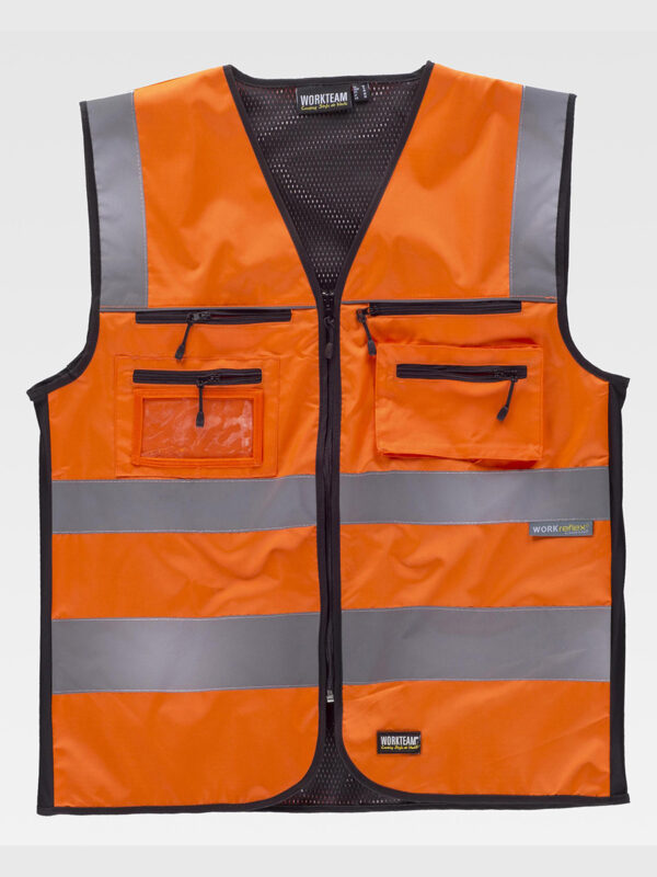 Gilet tessuto ripstop alta visibilita classe 2 - immagine 3