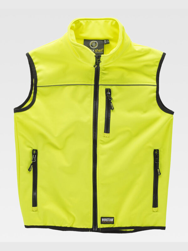 Gilet softshell alta visibilita