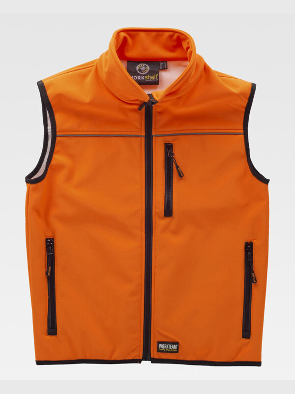 Gilet softshell alta visibilita - immagine 3