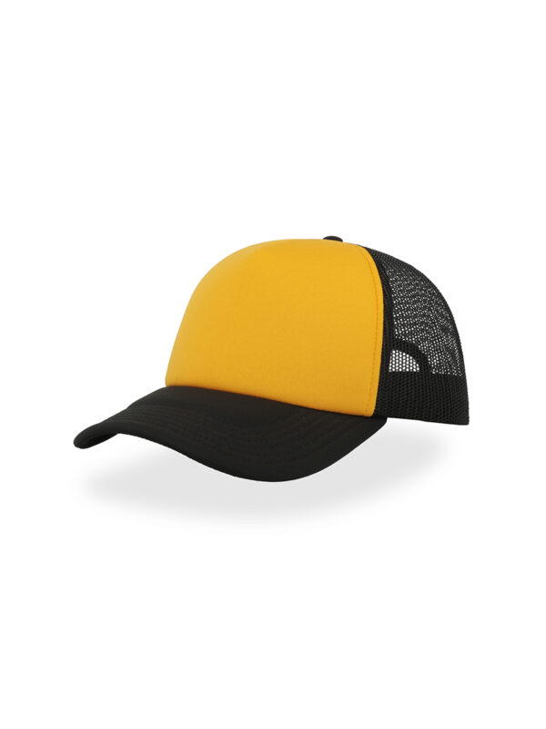 Cappello visiera curva 5 pannelli mesh posteriore RAPPER - immagine 14