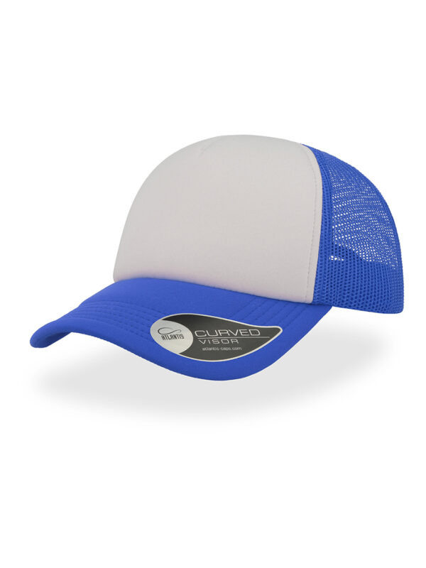 Cappello visiera curva 5 pannelli mesh posteriore RAPPER - immagine 21