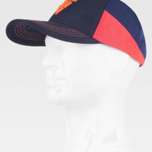 Cappello visiera curva 5 pannelli logo workteam