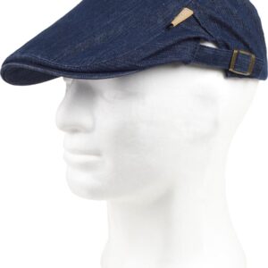 Cappello stile inglese tessuto DENIM