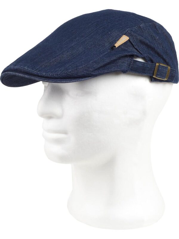 Cappello stile inglese tessuto DENIM